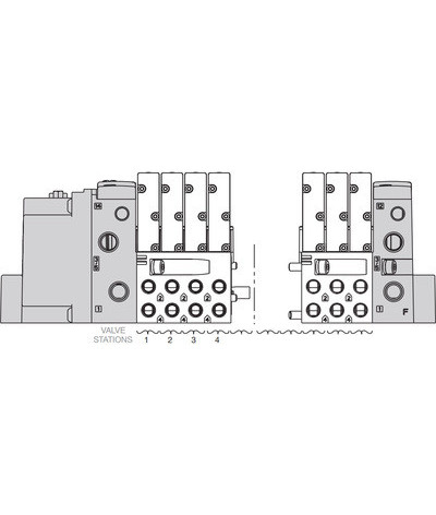 AK 501 CONNECTEUR SUB-D 25 8 EMPL. AVEC MOUNTED RAIL DIN