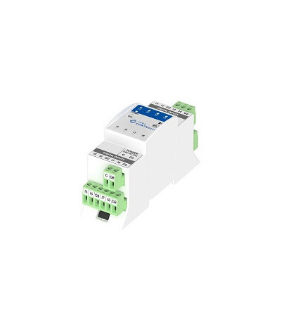 8E Digitales : Comptage (100Hz), TOR  - RS485 : Modbus ou BACnet  - Alimentation 24V AC/DC