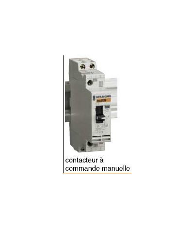 contacteur à commande manuelle CT 4 F 25 A 230 à 240 V CA