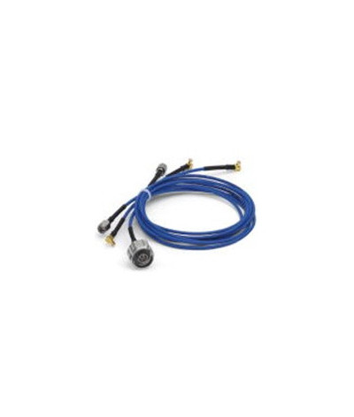 Câble d'adaptation, Pigtail 30 cm N (femelle) -  SMA (mâle), affaiblissement d'insertion 1,5 dB à 2,4 GHz, impédance 50 Ohm,