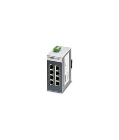 Switch Ethernet, 8 ports TP-RJ45, détection automatique du débit de transmission de 10/100 Mbits/s (RJ45), fonction auto-crossin