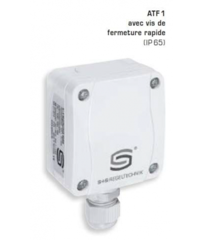 Capteur de temperature exterieur pour montage en saillie - sonde de type : PT1000 - plage de mesure : -50 a +90°C - raccordement