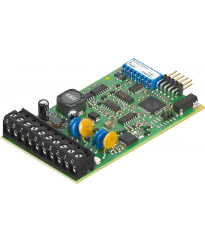 Module d'interface M-Bus maître pour jusqu'à 20 adresses d'esclave M-Bus librement distribuable sur 2 interfaces M-Bus