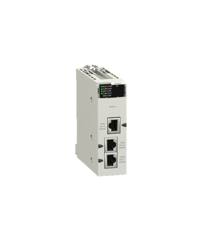 Module interface bus série RS485/RS232 Modbus ASCII 2 voies