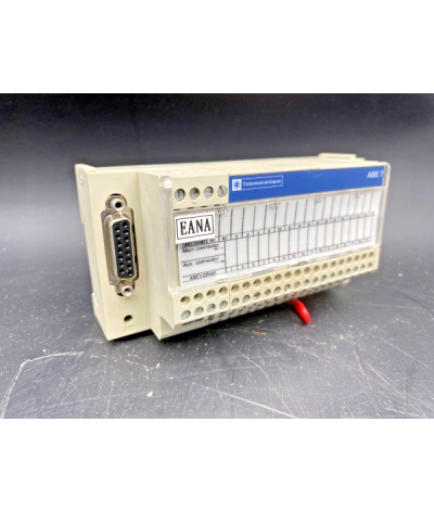 TELEFAST ABE7 OCCASION - EMBASE DE RACCORDEMENT - POUR VOIES ANALOGIQUES ET COMPTEUR