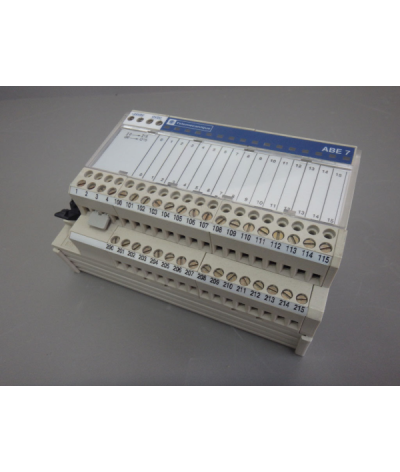 TELEFAST ABE7 OCCASION - EMBASE DE RACCORDEMENT PASSIVE - 16 ENTRÉES OU SORTIES - DEL