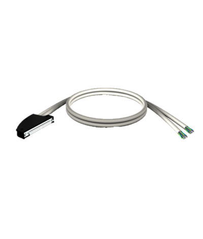 Modicon X80 - cordon - connecteur 40 contacts - fils volants 2 extrémités - 3m