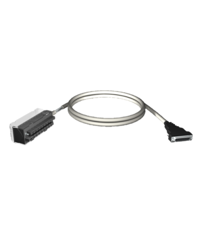 Modicon X80 - cordon - connecteur 28 contacts - connecteur SUB-D25 - 3m