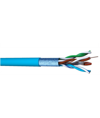 CABLE 100OHMS F/UTP 4P 350MHz CAT6 LSZH