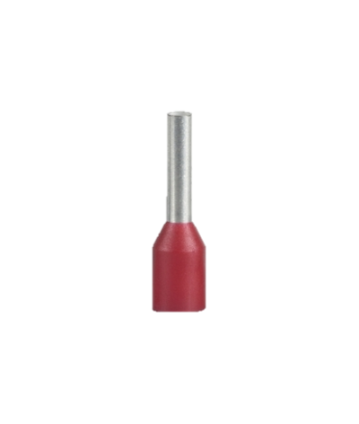 DZ5 - embout de câble isolé - format moyen - 1mm² - rouge - DIN