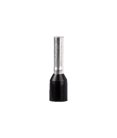 DZ5 - embout de câble isolé - format moyen - 1,5mm² - noir - DIN
