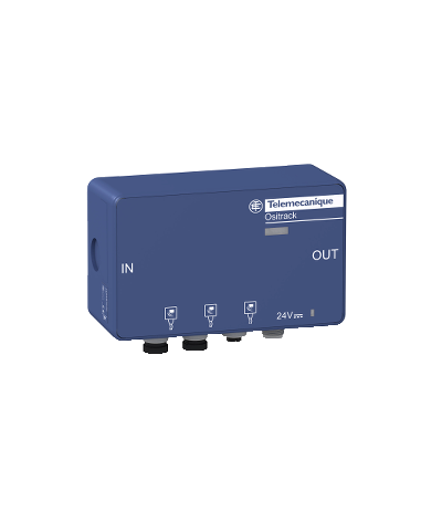 OsiSense XG - boîtier de dériv. - 3 stations RFID sur Modbus ou UNI-TETWAY - M12