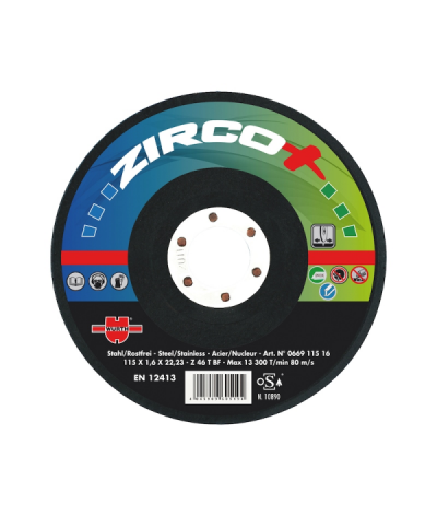 DISQ TRONCO ZIRCO+ PLT 125X1,6X22,23