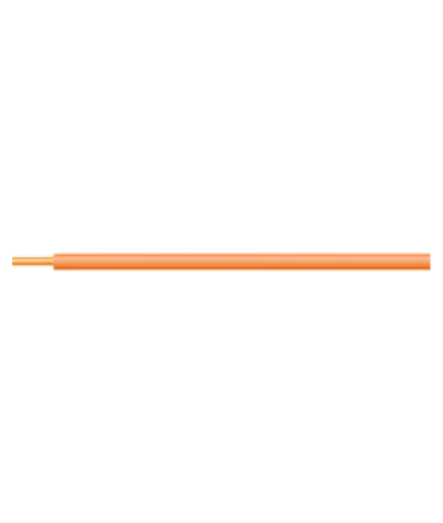 CABLE RIGIDE ORANGE 1.5MM²